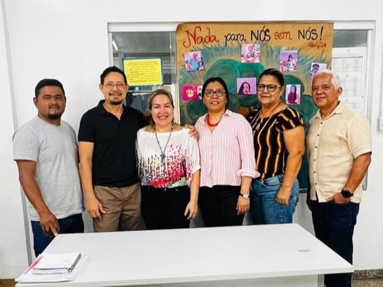 TRE Amapá e Secretaria de Educação do Estado alinham retomada do Projeto Cidadania Indígena TRE Amapá e Secretaria de Educação do Estado alinham retomada do Projeto Cidadania Indígena