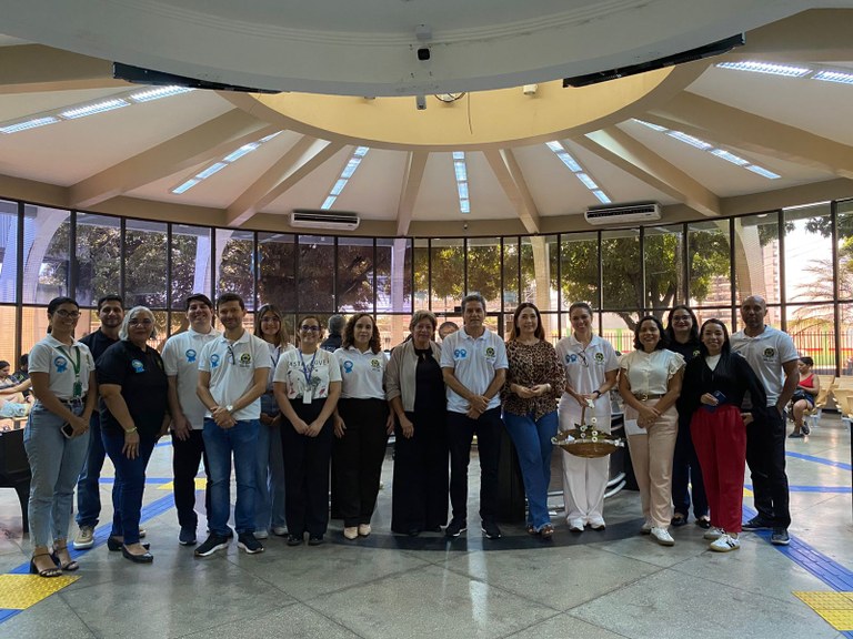 TRE Amapá encerra Campanha Janeiro O presidente do TER Amapá, desembargador Carmo Antônio de Souza, acompanhou o encerramento