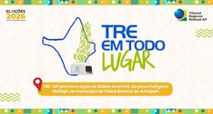 Entre as ações está o projeto de Cidadania Indígena desenvolvido pela Escola Judiciária Eleitora...
