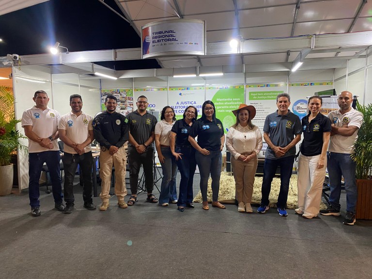 TRE Amapá marca presença na 54ª Expofeira com estande de atendimentos ao eleitor