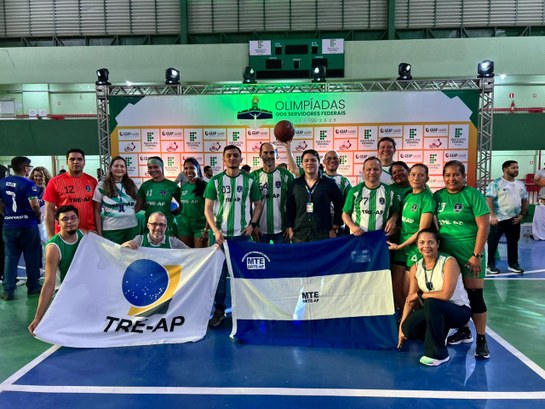 TRE Amapá participa da abertura das Olimpíadas dos Servidores Federais do Amapá 2025