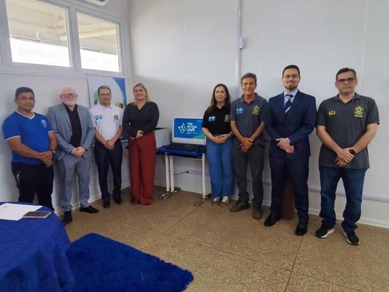TRE Amapá participa da inauguração de Ponto de Inclusão Digital em Água Fria TRE Amapá participa da inauguração de Ponto de Inclusão Digital em Água Fria
