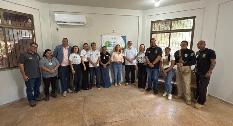 TRE Amapá participa da inauguração do Ponto de Inclusão Digital no Distrito do Lourenço, em Calç...