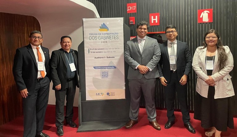 TRE Amapá participa da Trilha de Capacitação dos Gabinetes 2025, em Brasília