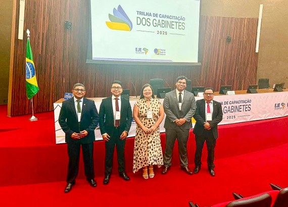 TRE Amapá participa da Trilha de Capacitação dos Gabinetes 2025, em Brasília TRE Amapá participa da Trilha de Capacitação dos Gabinetes 2025, em Brasília