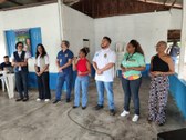 TRE Amapá participa de ação itinerante no Quilombo do Rosa e leva orientação sobre voto e regula...