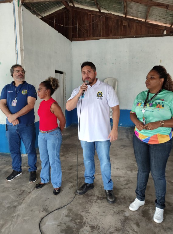 TRE Amapá participa de ação itinerante no Quilombo do Rosa e leva orientação sobre voto e regularização eleitoral TRE Amapá participa de ação itinerante no Quilombo do Rosa e leva orientação sobre voto e regula...