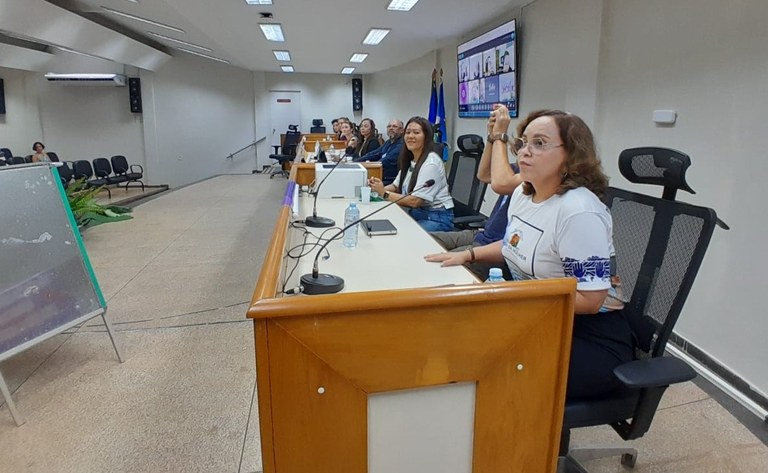 TRE Amapá participa de capacitação da Rede de Proteção à Mulher em Oiapoque