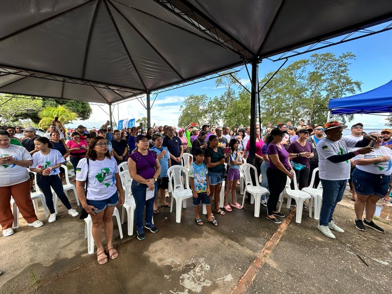 TRE Amapá participa de mutirão de limpeza no Rio Amazonas no Dia Mundial da Água