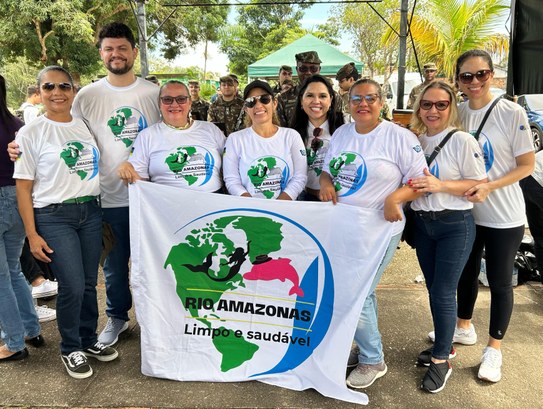 TRE Amapá participa de mutirão de limpeza no Rio Amazonas no Dia Mundial da Água TRE Amapá participa de mutirão de limpeza no Rio Amazonas no Dia Mundial da Água