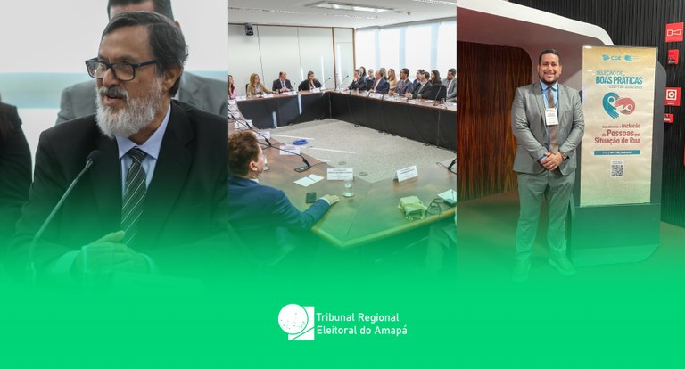 TRE Amapá participa de reunião final de gestão e Encontro de Boas Práticas 2024/2025 TRE Amapá participa de reunião final de gestão e Encontro de Boas Práticas 2024/2025