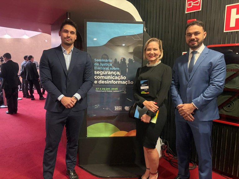 O evento é promovido pelo Tribunal Superior Eleitoral (TSE).