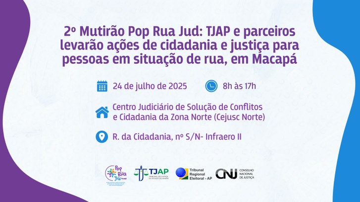 O mutirão tem como principal objetivo promover o acesso à cidadania, à saúde e à inclusão social...