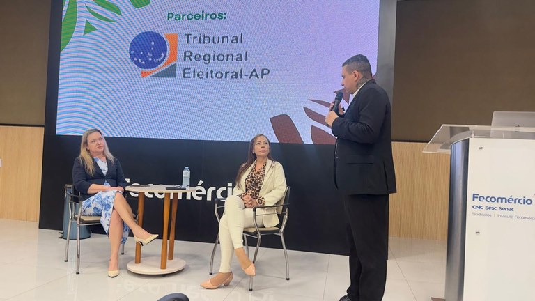 TRE Amapá participa do Fórum de Políticas Públicas e Negócios Sustentáveis