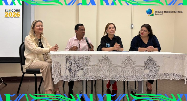 TRE Amapá promove ação cívica “Meu Primeiro Voto” e leva alistamento eleitoral a jovens na Escola Raimunda Virgulino TRE Amapá promove ação cívica “Meu Primeiro Voto” e leva alistamento eleitoral a jovens na Escol...