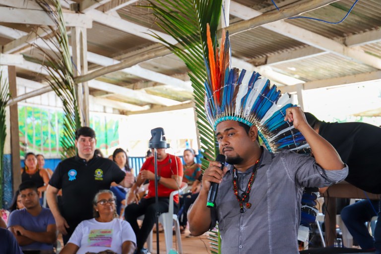 TRE Amapá promove audiência pública direto da Aldeia do Manga