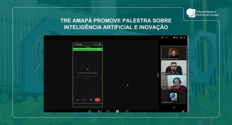 TRE Amapá promove palestra sobre Inteligência Artificial e Inovação