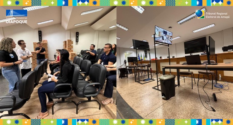 TRE Amapá promove reunião de alinhamento antes da auditoria da votação eletrônica no domingo TRE Amapá promove reunião de alinhamento antes da auditoria da votação eletrônica no domingo