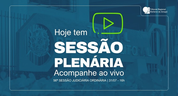 TRE Amapá realiza a 56ª Sessão Judiciária Ordinária TRE Amapá realiza a 56ª Sessão Judiciária Ordinária