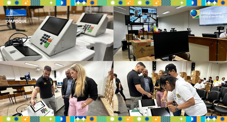 TRE Amapá realiza sorteio das urnas que serão auditadas na eleição de Oiapoque TRE Amapá realiza sorteio das urnas que serão auditadas na eleição de Oiapoque