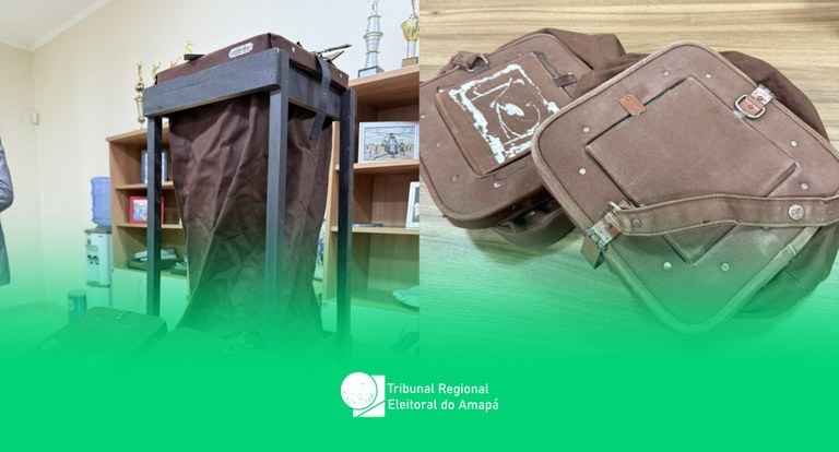 TRE Amapá recebe 200 novas urnas de lona para reforçar estrutura de contingência das eleições