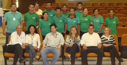 TRE-AP dia mundial do meio ambiente plenário TRE-AP dia mundial do meio ambiente plenário com o pessoal da limpeza e servidores da comissão