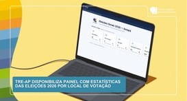 TRE-AP disponibiliza painel com estatísticas das Eleições 2026 por local de votação