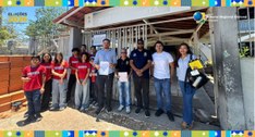TRE-AP doa cinco centrais de ar-condicionado para a Escola José de Anchieta