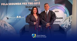 TRE-AP empossa a juíza Lívia Simone como juíza-membro substituta do Pleno
