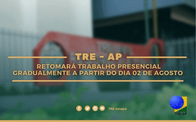 A previsão é que o atendimento presencial retorne gradualmente, a partir de 2 de agosto