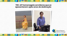 TRE-AP homenageia servidores que se aposentaram após anos de dedicação