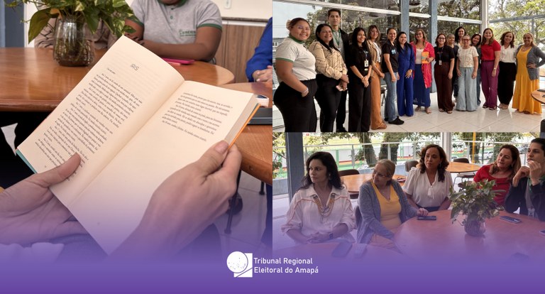 TRE-AP lança projeto “Cafés, Livros e Memórias” para incentivar leitura e convivência TRE-AP lança projeto “Cafés, Livros e Memórias” para incentivar leitura e convivência