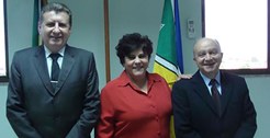 Aconteceu na tarde desta quinta-feira, dia 26/07, no gabinete da Presidência do TRE-AP, a soleni...