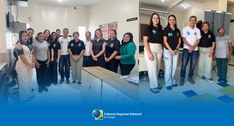 TRE-AP realiza visitas institucionais às Zonas Eleitorais e Postos Avançados para preparar as El...