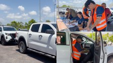 TRE-AP recebe 200 veículos de órgãos diversos para trabalhar nas Eleições 2026