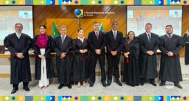 TRE-AP recebe novo superintendente da Polícia Federal no Amapá em visita institucional