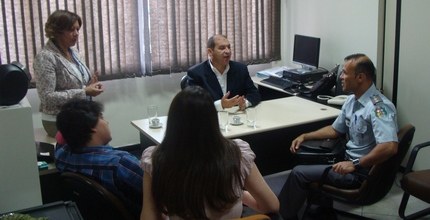 TRE-AP reunião segurança Polícia Militar 2012 Polícia Militar apresenta o plano de trabalho durante as Eleições 2012