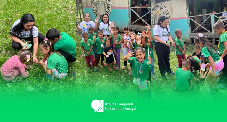 TRE em todo lugar: ação de sustentabilidade leva educação ambiental e cidadania a comunidades ri...