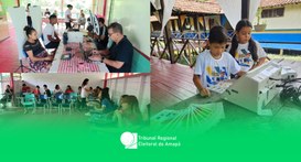 TRE em todo lugar: ação de sustentabilidade leva educação ambiental e cidadania a comunidades ri...