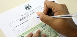 Formulário de Justificativa Eleitoral - Foto: Alair Ribeiro/TRE-MT