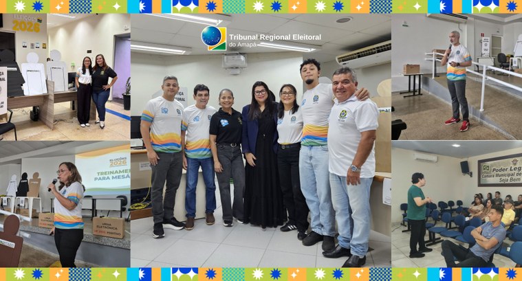 Treinamento de mesários segue no interior do Amapá para preparação das Eleições 2026