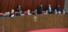 Os encontros foram registrados pela presidente do TSE, ministra Rosa Weber, durante sessão plená...