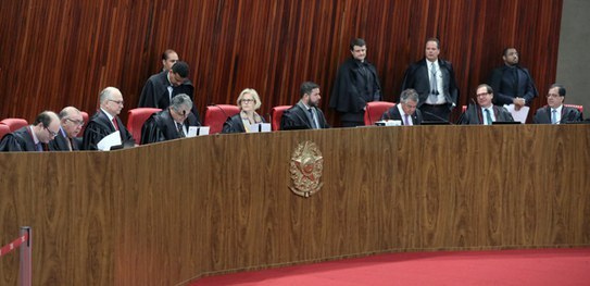 Os encontros foram registrados pela presidente do TSE, ministra Rosa Weber, durante sessão plená...