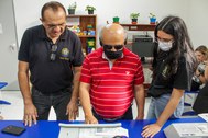 Iniciativa visitou o colegiado de Letras Libras da Unifap e Associação de Cegos e Amblíopes do A...