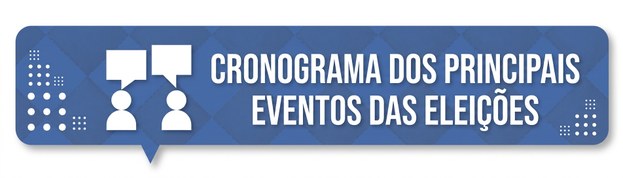 cronogramas eventos eleitorais