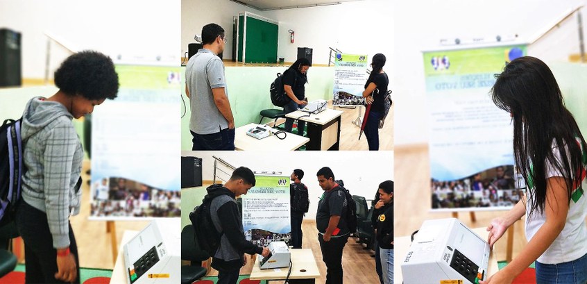Escola Judiciária Eleitoral realiza palestra no Instituto Federal do Amapá Escola Judiciária Eleitoral realiza palestra no Instituto Federal do Amapá