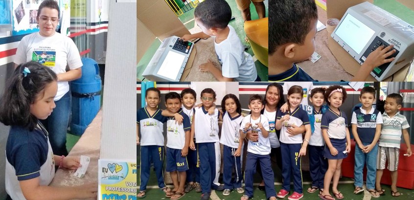 Escola Judiciária realiza eleição dentro do projeto Eleitor do Futuro Escola Judiciária realiza eleição dentro do projeto Eleitor do Futuro