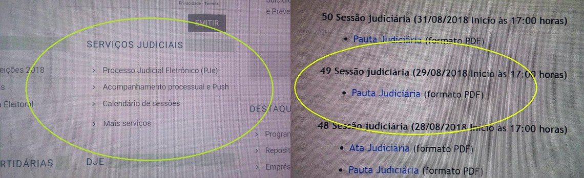 Justiça Eleitoral disponibiliza ferramenta para acompanhamento de julgamentos Justiça Eleitoral disponibiliza ferramenta para acompanhamento de julgamentos