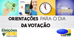 Justiça Eleitoral esclarece ao eleitor sobre horário de votação e horário de verão