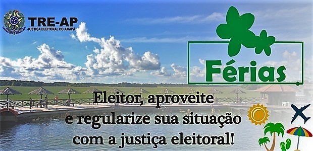 Na Justiça Eleitoral, atendimentos aos eleitores são realizados normalmente no período de férias.